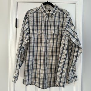 Ariat Pro Series Pearl Snap Plain Shirt Size Large